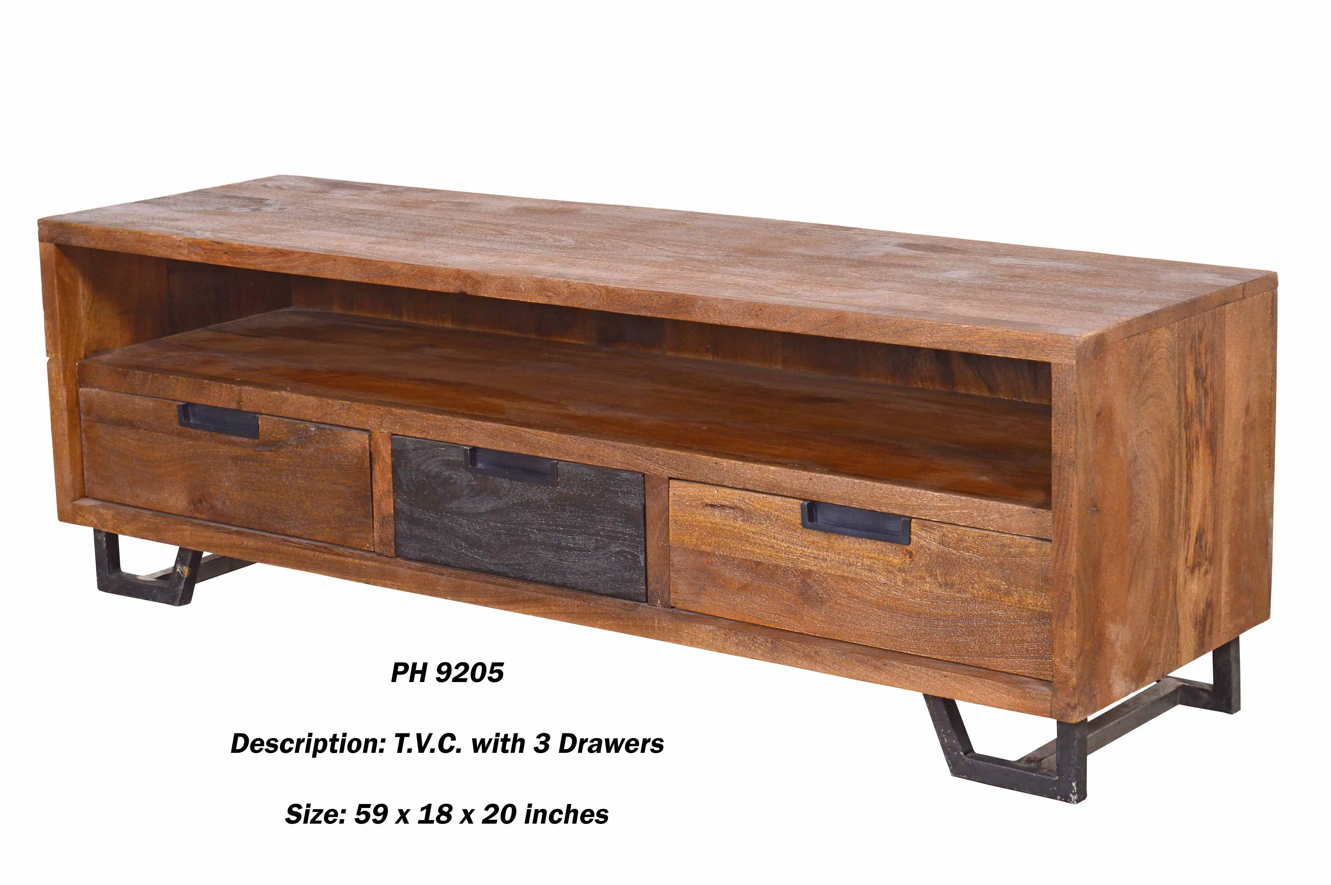 T.V.C. with 3 Drawers
(KD) - popular handicrafts